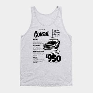 FORD CONSUL - advert Tank Top